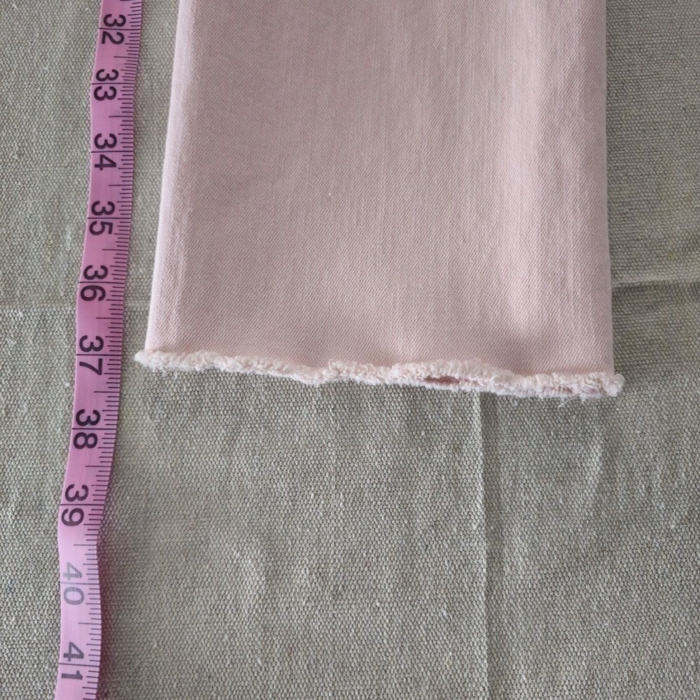 DL1961 Mara Straight Leg Jeans Women Size 23 Pink Raw Hem Mid Rise - Picture 8 of 13